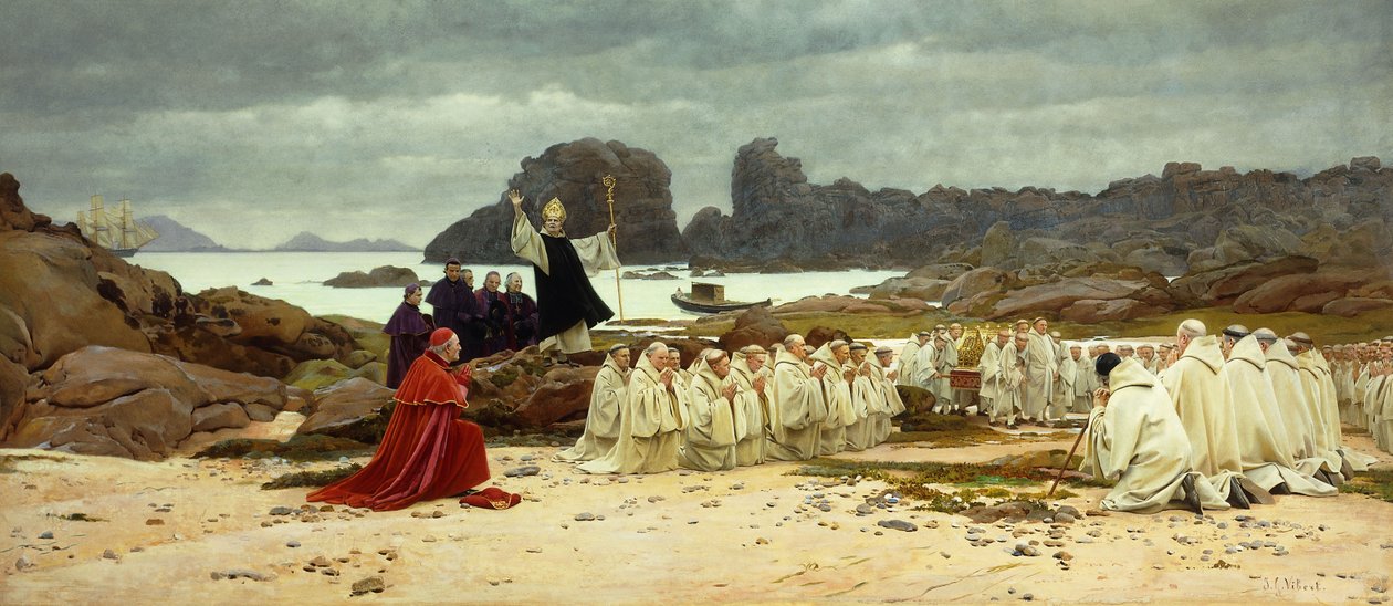 Reliiktien paluu; Reliiktien paluu, tekijältä Jean or Jehan Georges Vibert