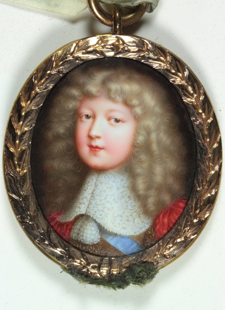 Louis of France, Grand Dauphin (emali) tekijältä Jean the Elder Petitot