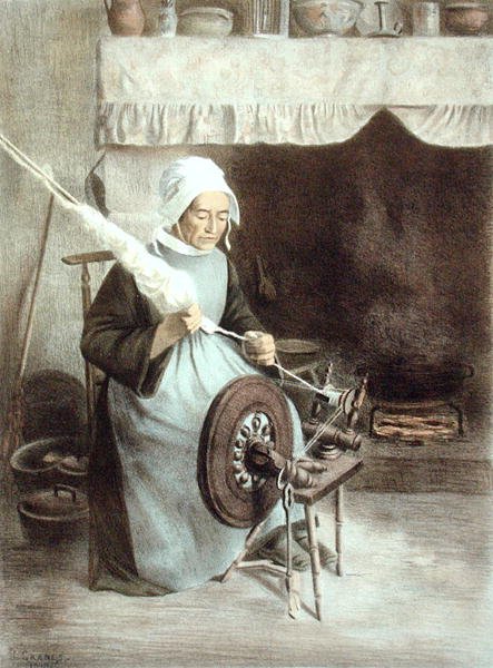 The Old Blind Woman, "L