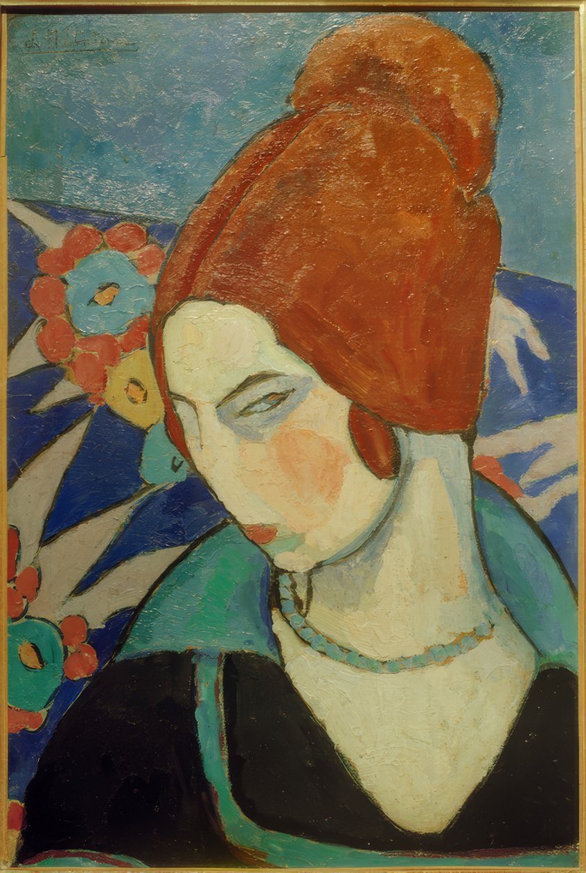 Omakuva, 1916 tekijältä Jeanne Hébuterne