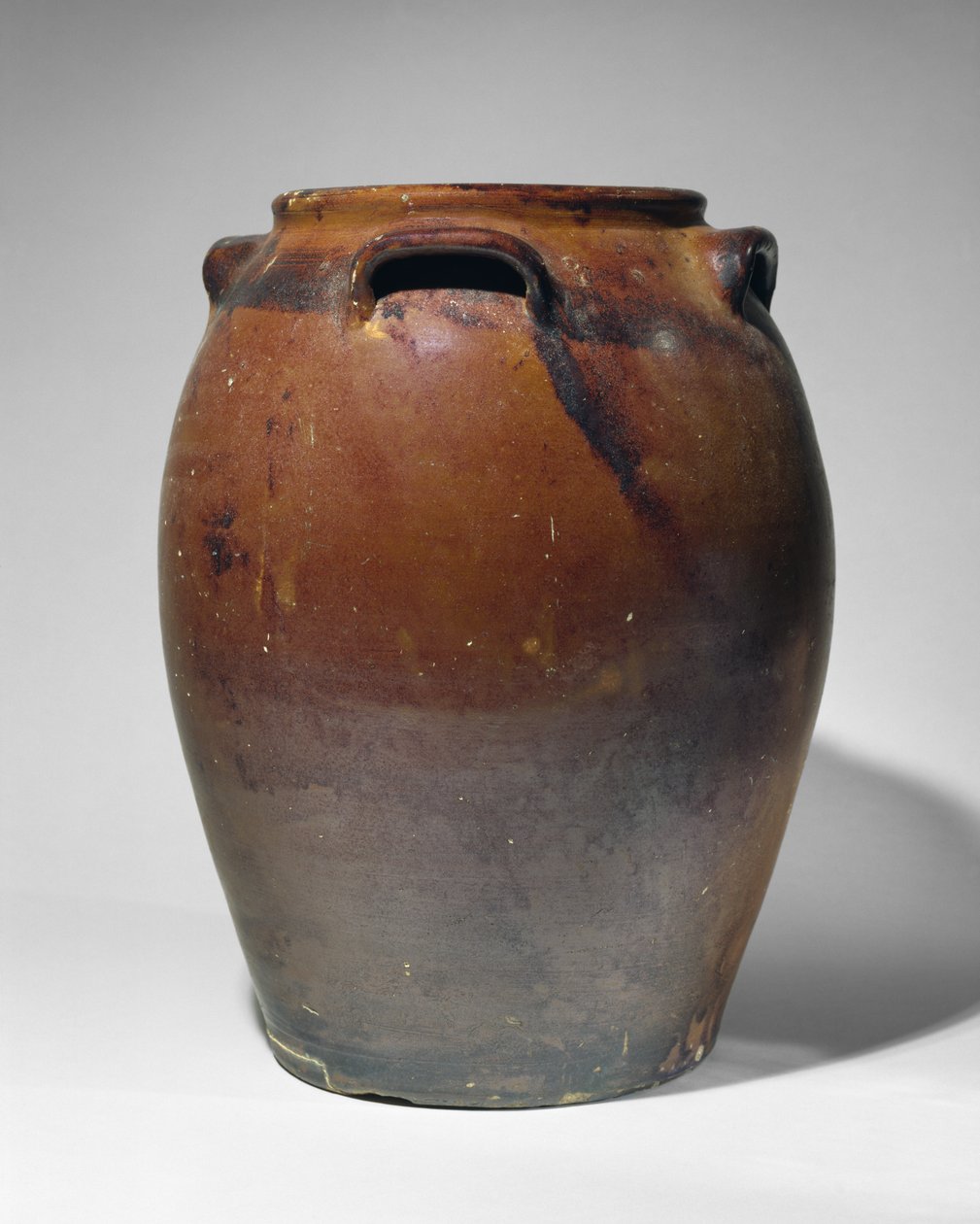 Jar, c. 1850 (alkalilasitettu kivitavara) tekijältä Jefferson S. Nash Pottery
