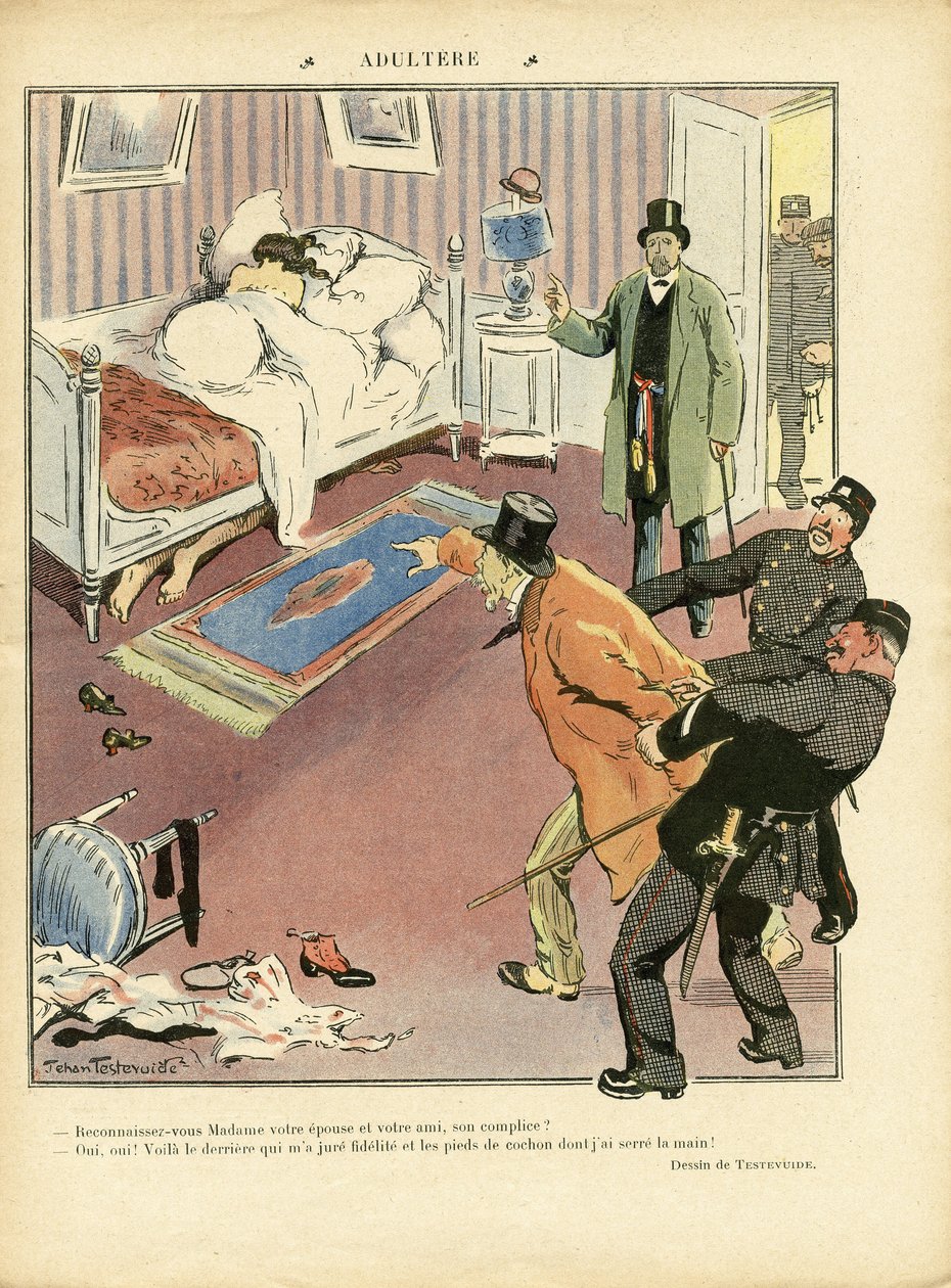 Kuvitus Jehan Testevuide (1873-1924) Le Liressä tekijältä Jehan Testevuide