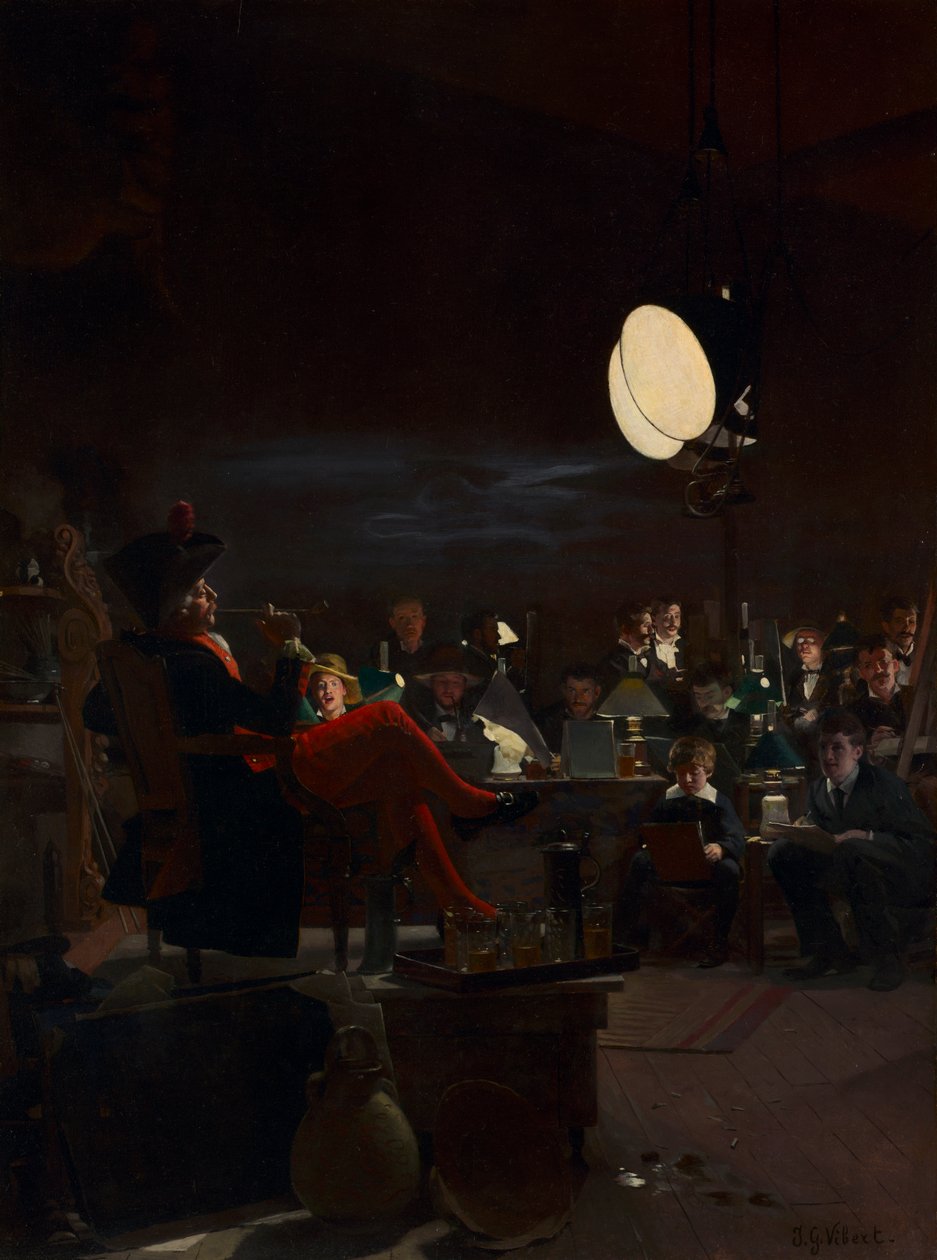 Yöluokka tekijältä Jehan Georges Vibert