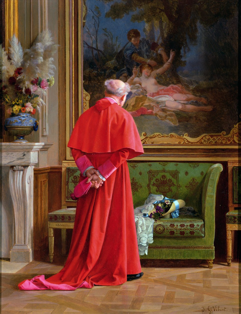Näkymä tekijältä Jehan Georges Vibert