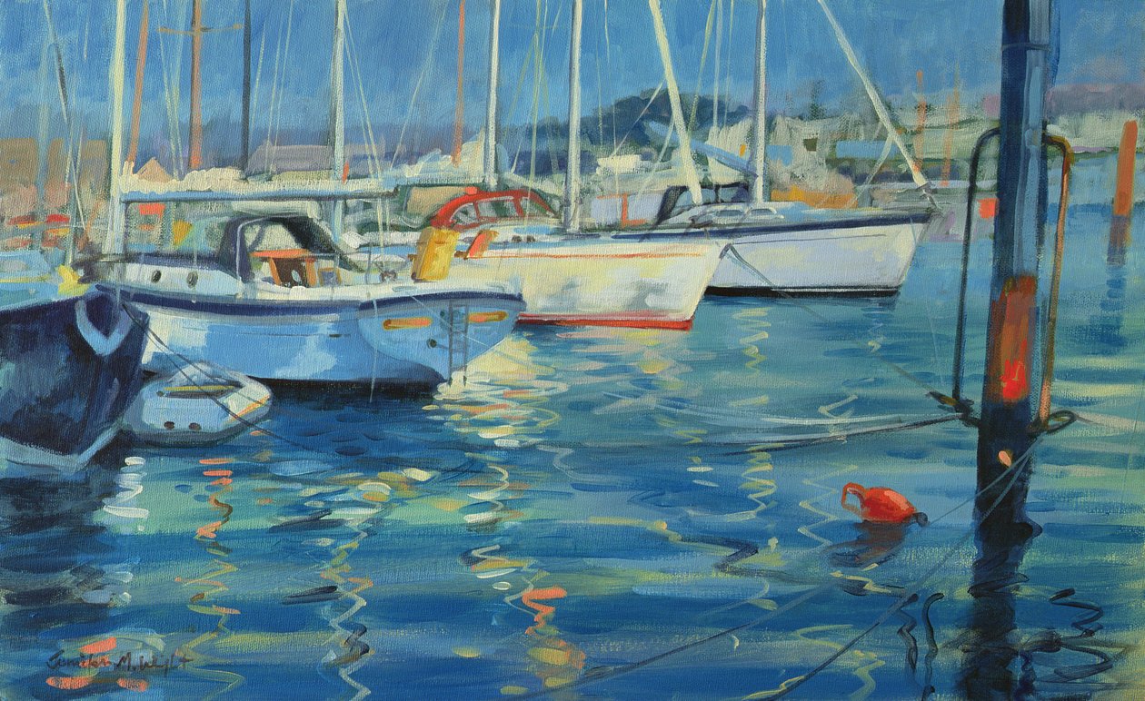 Isle of Wight - Yacht Reflections, 2010 tekijältä Jennifer Wright
