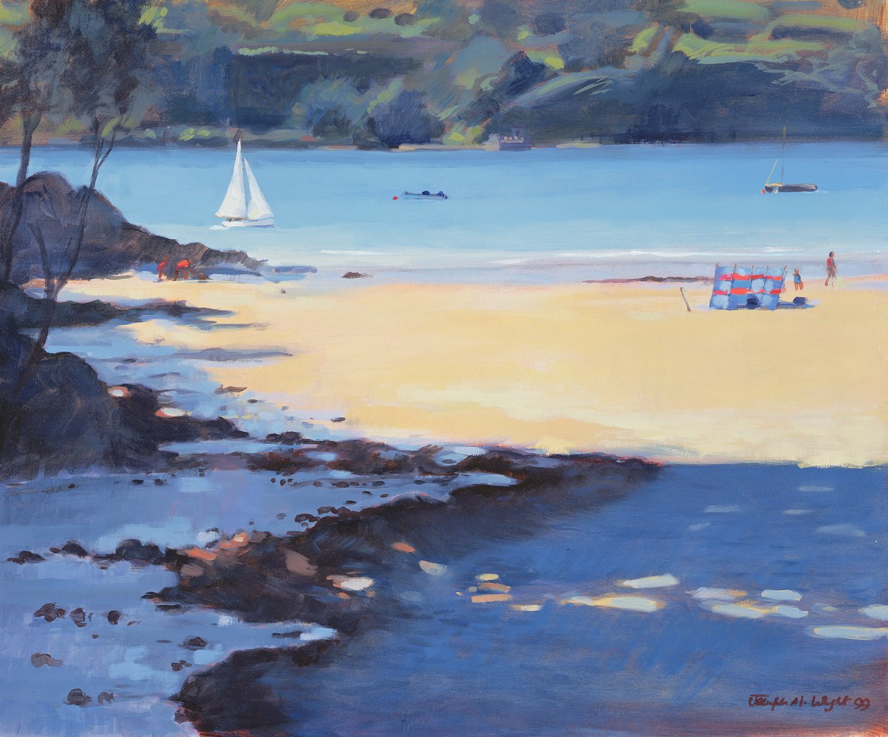 Millbay, Salcombe, 1998 tekijältä Jennifer Wright