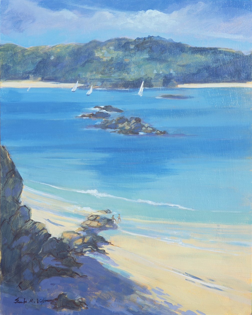 Salcombe - Fun on the Beach, 2000 tekijältä Jennifer Wright