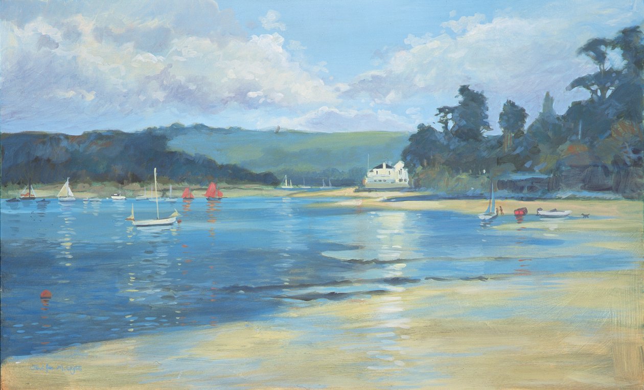 Salcombe - Late Afternoon Light, 2008 tekijältä Jennifer Wright