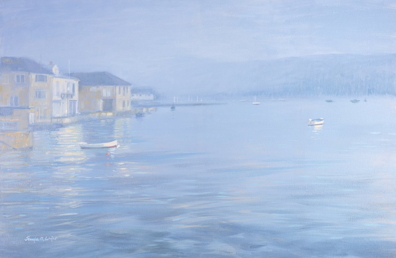Salcombe - Misty Morning, 1998 tekijältä Jennifer Wright