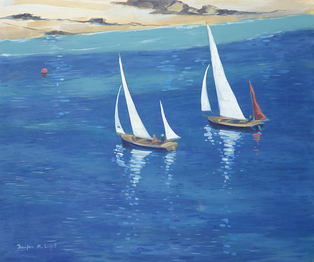 Salcombe - Racing Yawls, 2000 tekijältä Jennifer Wright