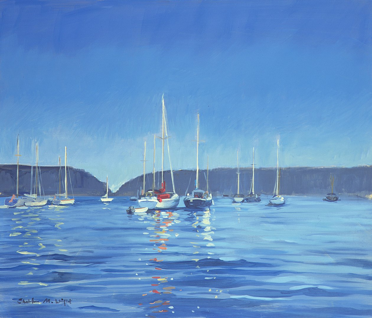 Salcombe - Yachts - Twilight tekijältä Jennifer Wright