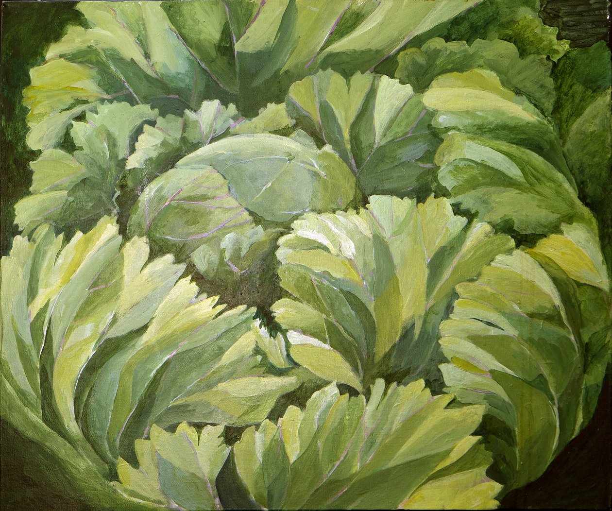 Kaali, 2013 (akryyli kankaalle) tekijältä Jennifer Abbott