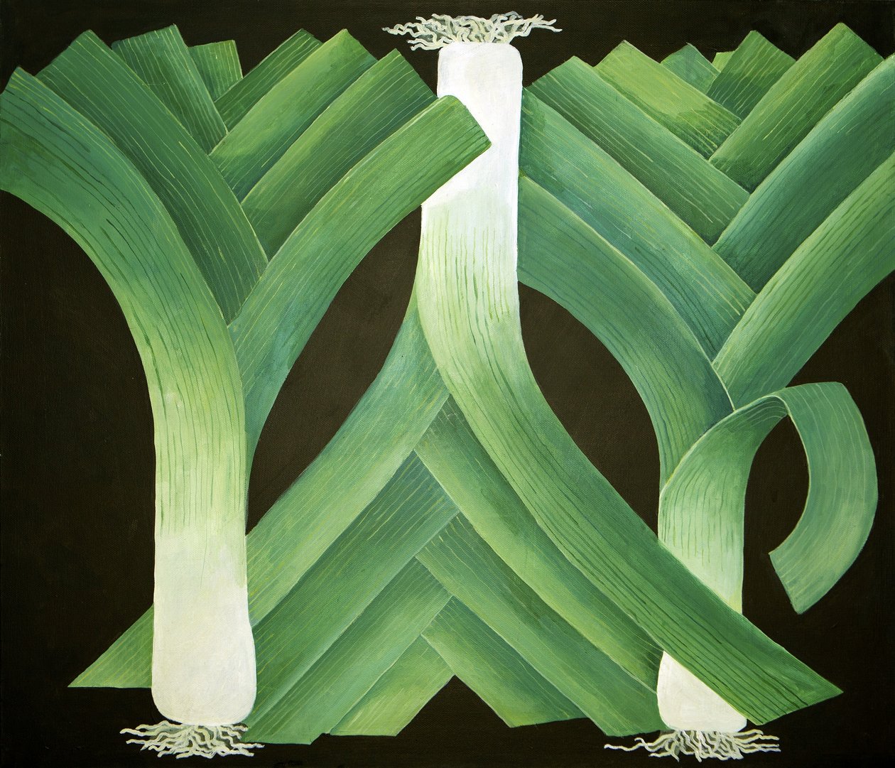 Purjo, 2014 (akryyli kankaalle) tekijältä Jennifer Abbott