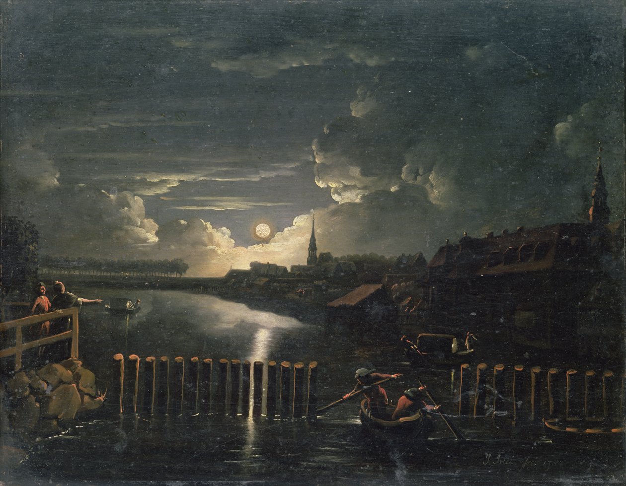 Binnenalster, 1764 tekijältä Jens Juel