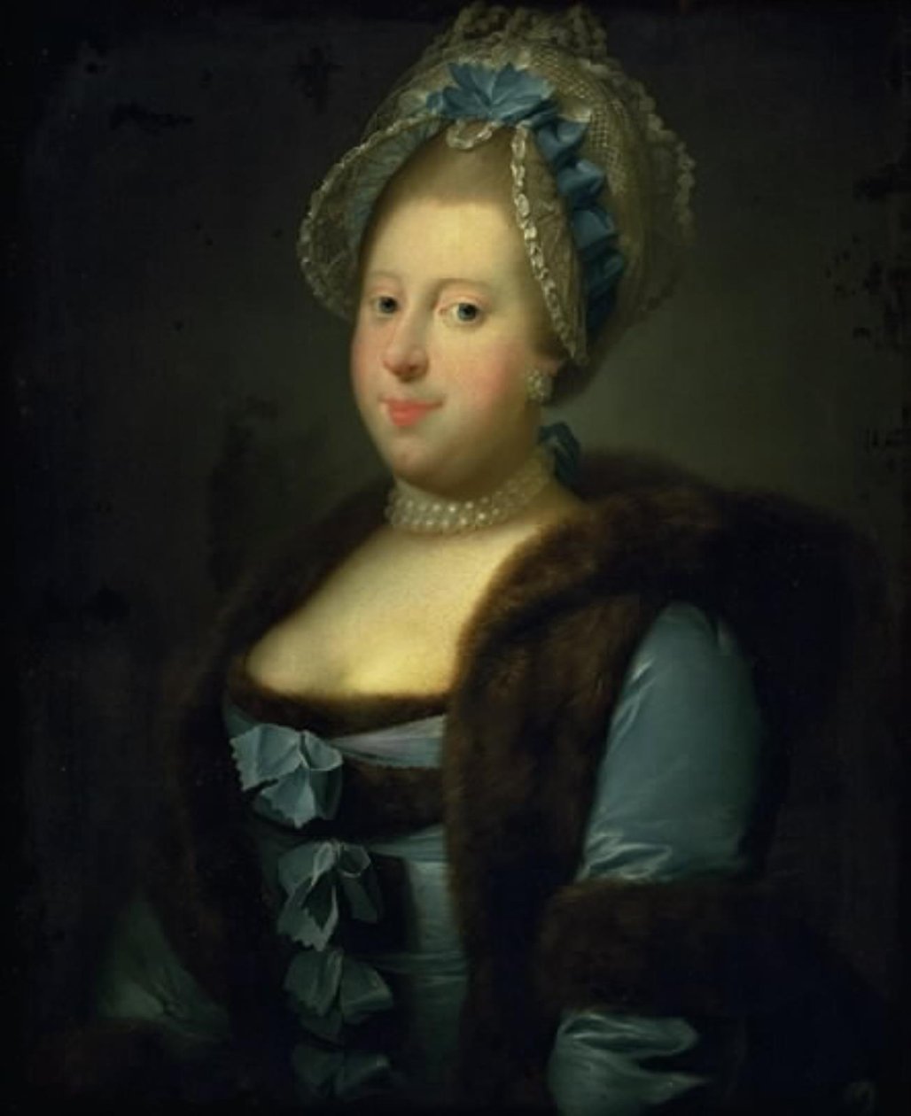 Caroline Mathilde, Christian VII:n kuningatar tekijältä Jens Juel