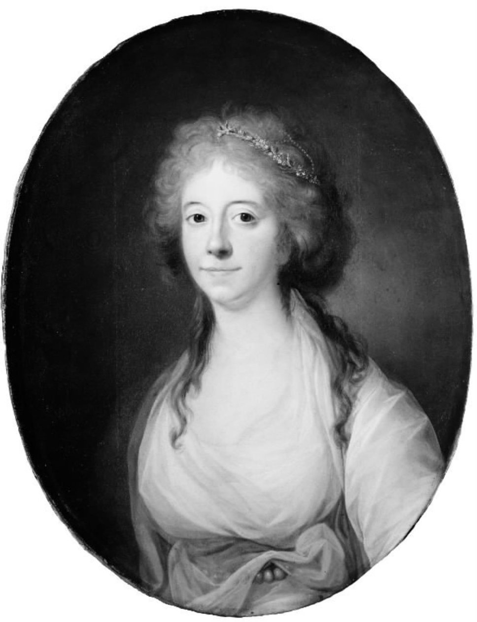 Elisabeth (Lisa) de la Calmette, syntynyt paronitar Iselin, Antoine de la Calmetten vaimo tekijältä Jens Juel