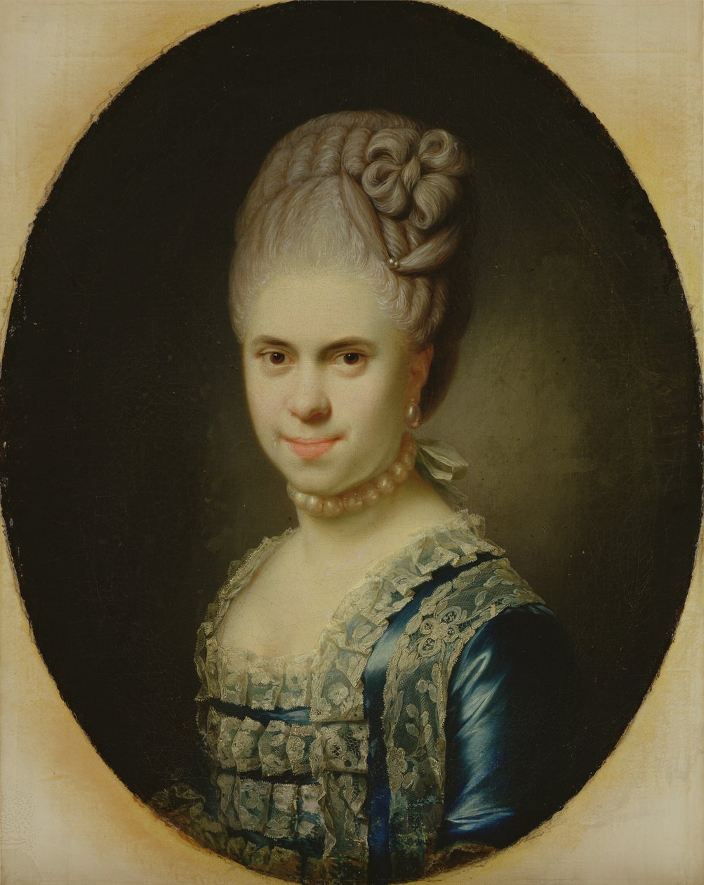 Dorothea Maria Lienaun muotokuva, 1772 (katso pari kohdasta 149184) tekijältä Jens Juel