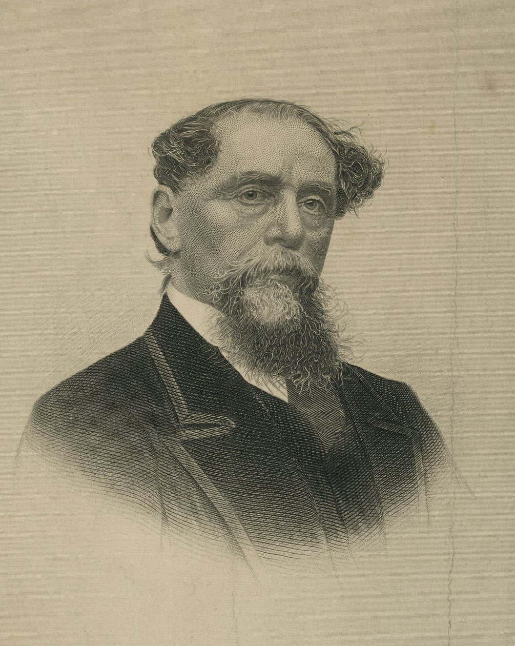 Charles Dickens, kaiverrus E. G. Williams und Bros. Demorests Monthly Magazine -lehdelle tekijältä Jeremiah Gurney