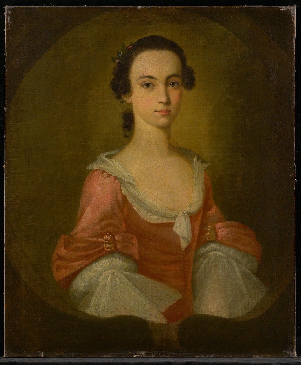 Rouva Gardner Greenen muotokuva, 1770 tekijältä Jeremiah Theus