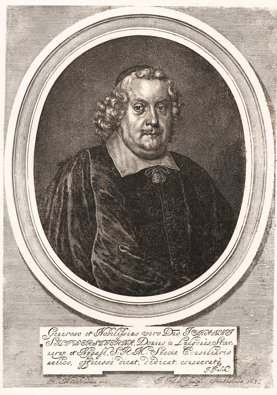 Johan Silfverstierna tekijältä Jeremias Falck