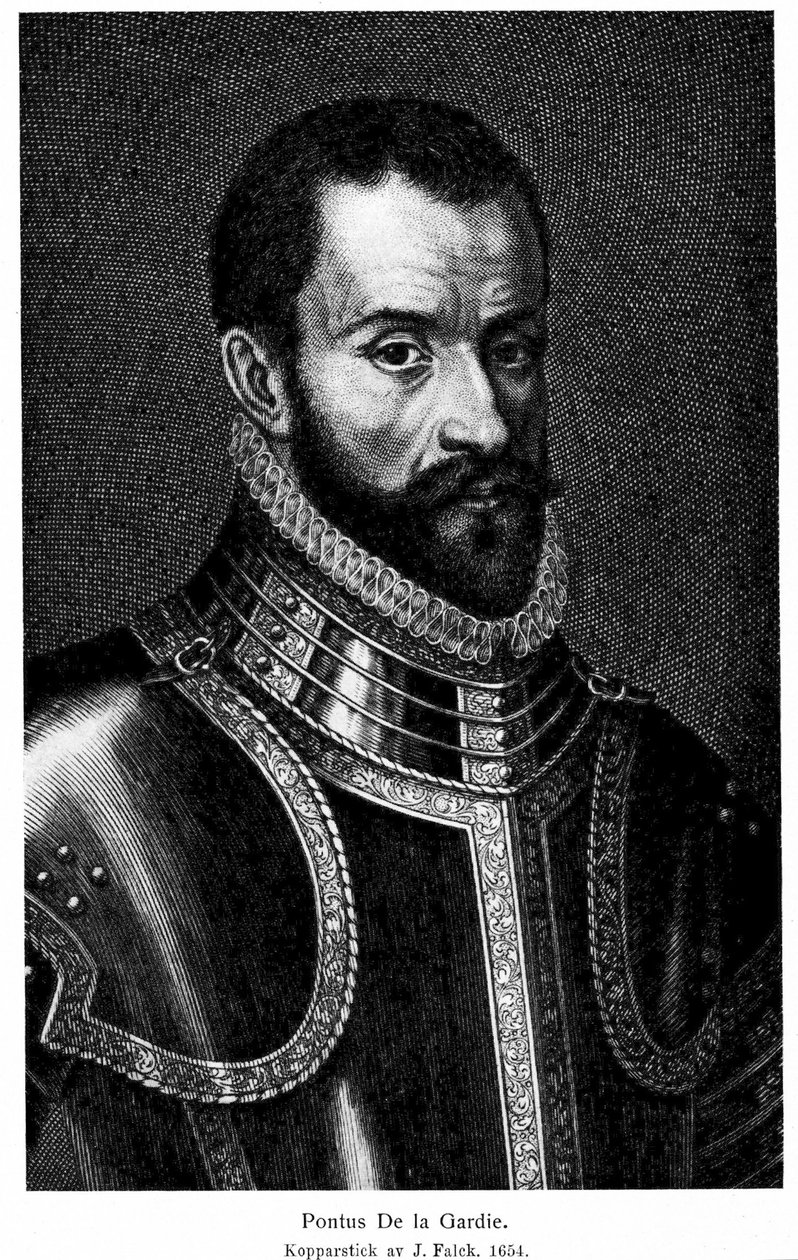 Pontus de la Gardie 1520-1585, 1654 tekijältä Jeremias Falck
