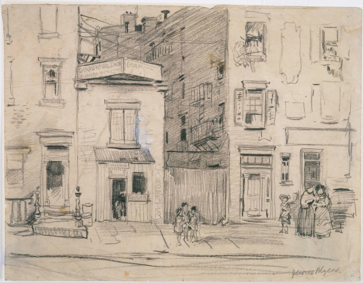 East 22nd Street, New York tekijältä Jerome Myers