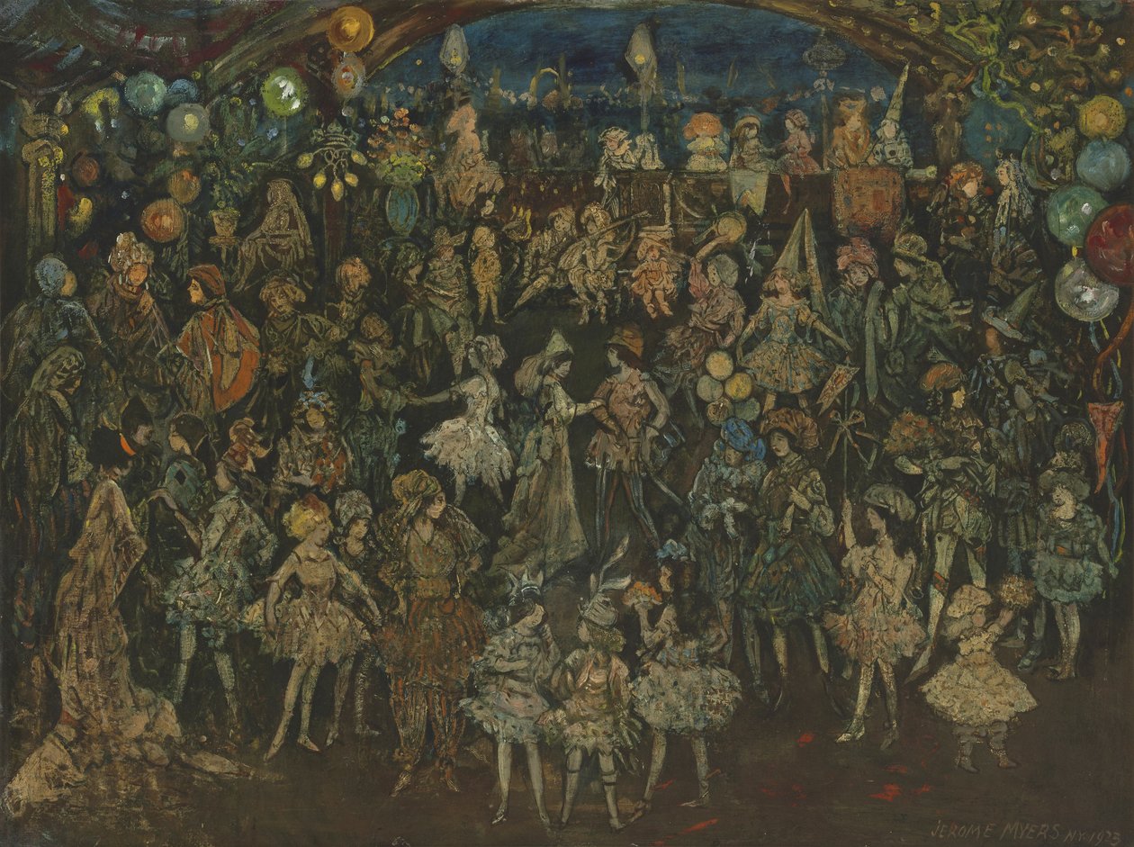 Tanssifantasia, 1923 tekijältä Jerome Myers
