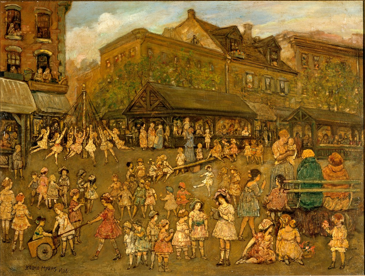 Ilon kenttä, 1920. tekijältä Jerome Myers