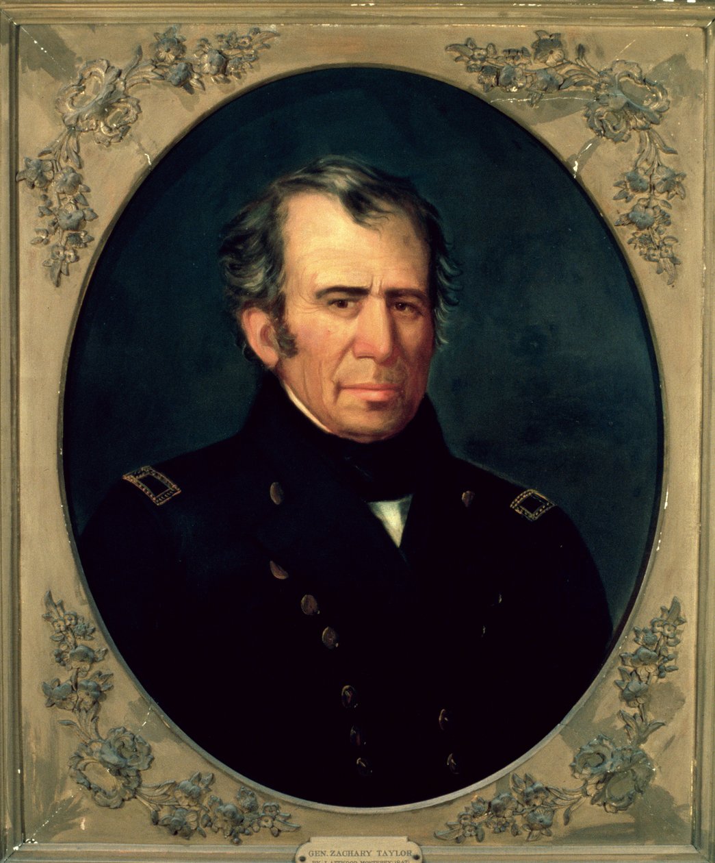 Kenraali Zachary Taylorin muotokuva, 1847 tekijältä Jesse Atwood