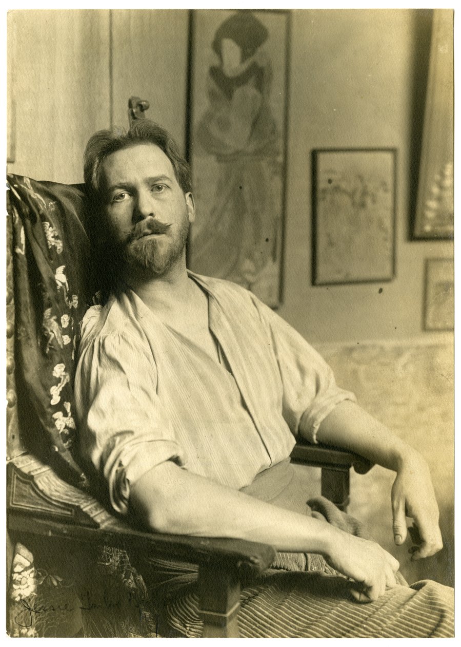 Albert Herter, n. 1905–1906 tekijältä Jessie Tarbox Beals