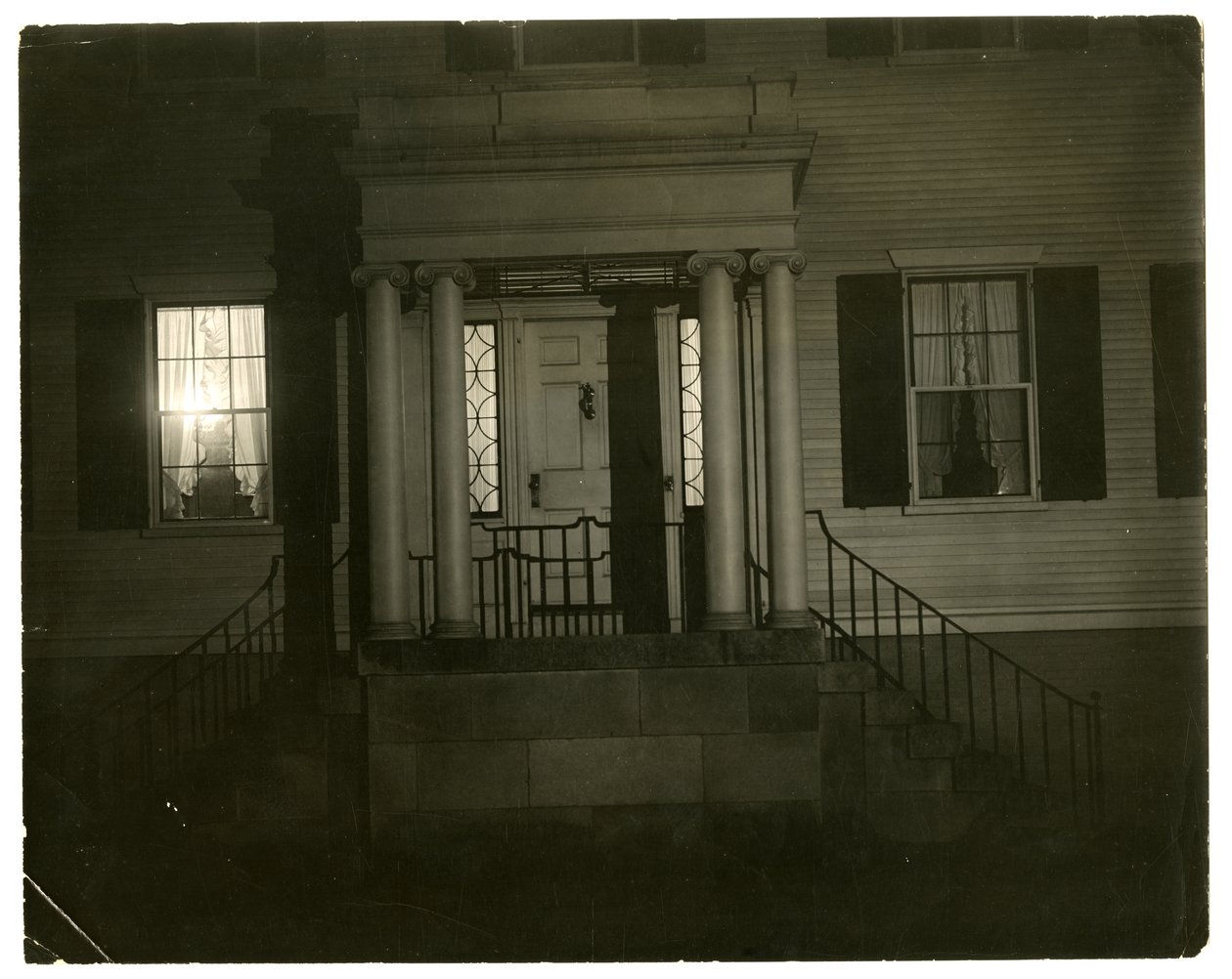Bostonin portti, USA, n. 1902-1910 (gelatiinihopea valokuva) tekijältä Jessie Tarbox Beals
