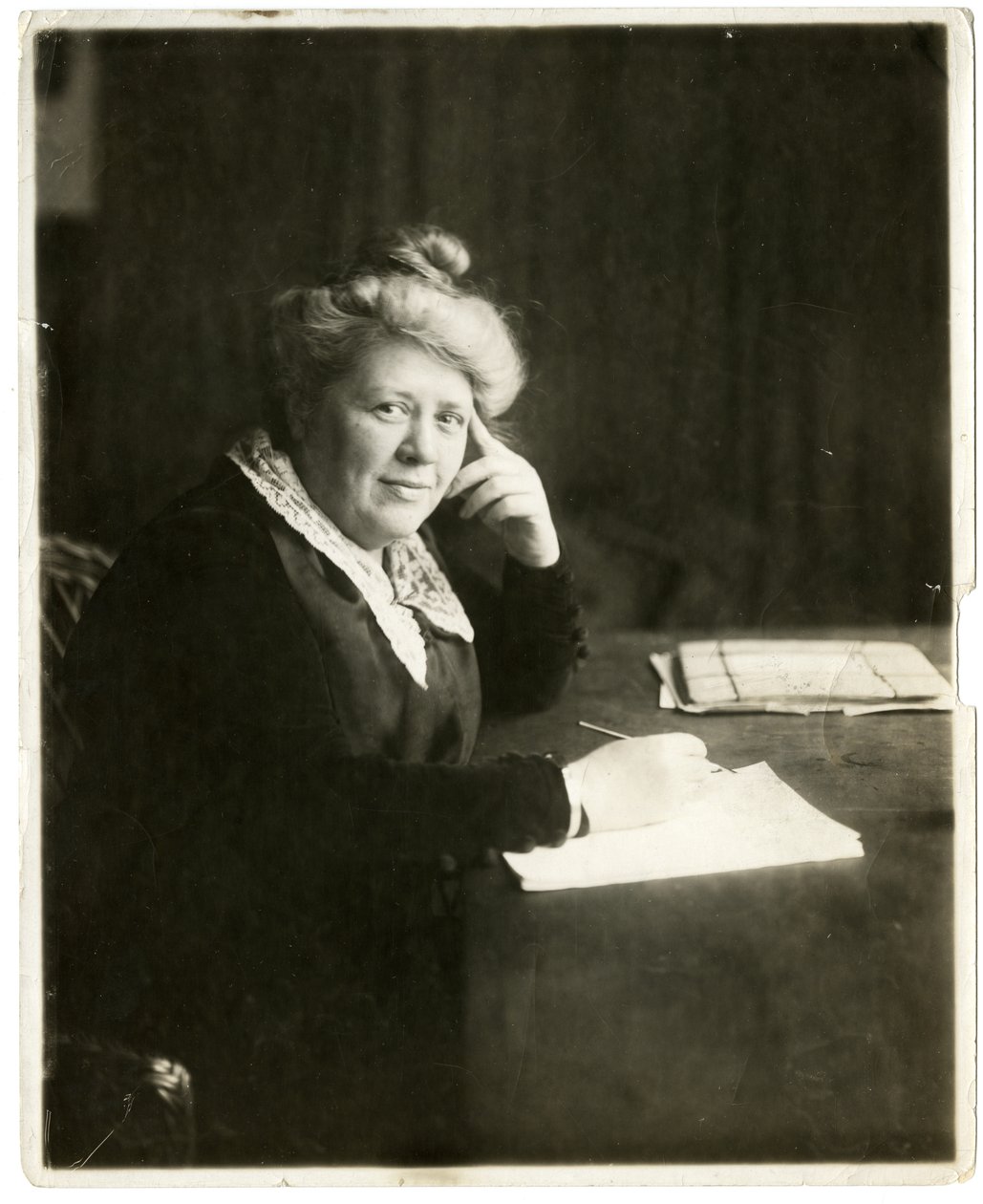 Jane Martin, mainostaja, n. 1905–1920 (gelatiinihopeakuva) tekijältä Jessie Tarbox Beals