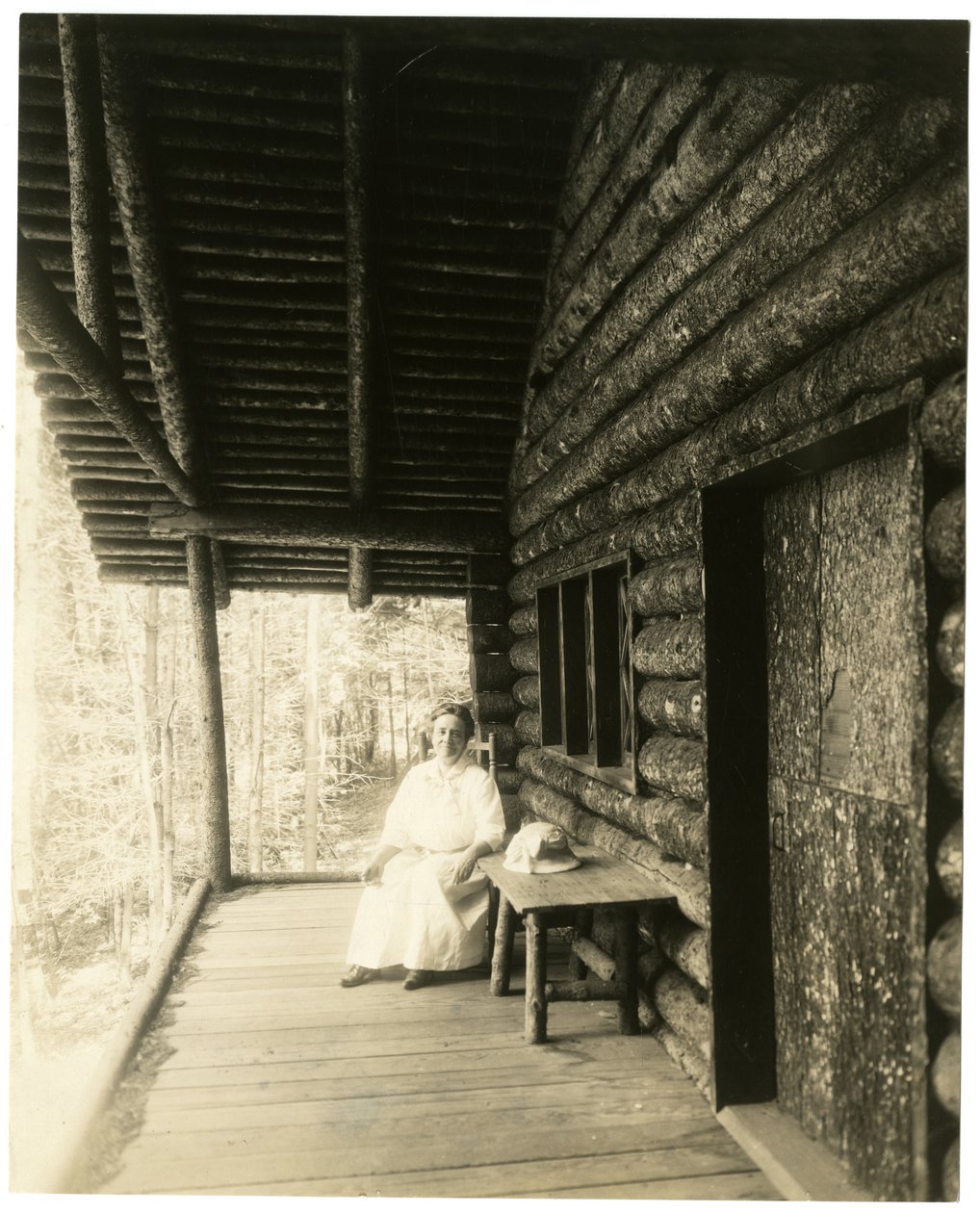 rouva Edward MacDowell Marian Griswold (Nevins) MacDowell, Peterborough NH, McDowell MacDowell Colony tekijältä Jessie Tarbox Beals