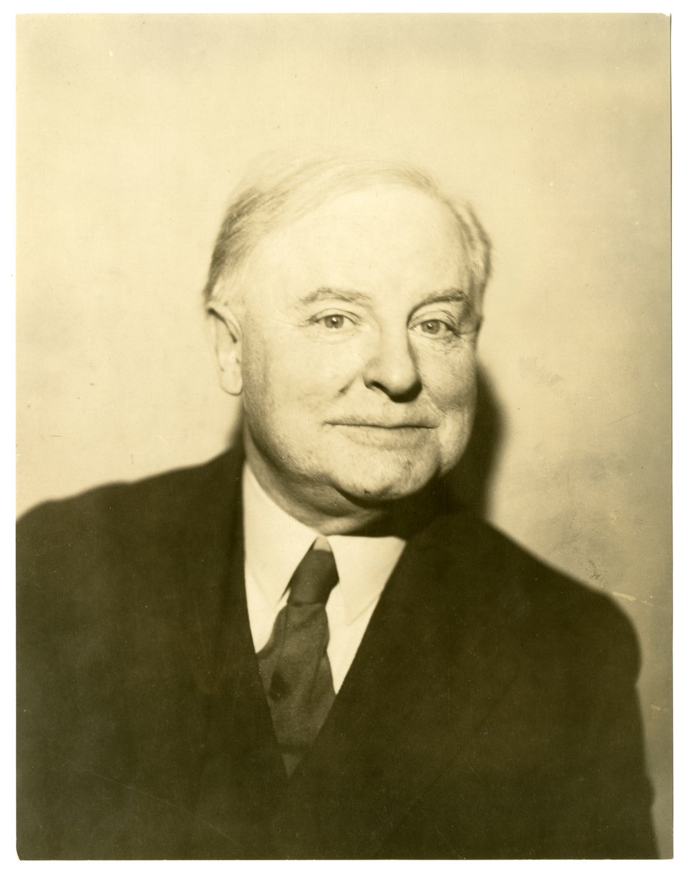 William Allen White, n. 1905-28 (gelatiinihopea valokuva) tekijältä Jessie Tarbox Beals