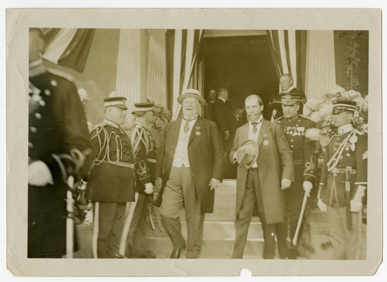 William Howard Taft, n. 1908-1912 (gelatiinihopea valokuva) tekijältä Jessie Tarbox Beals