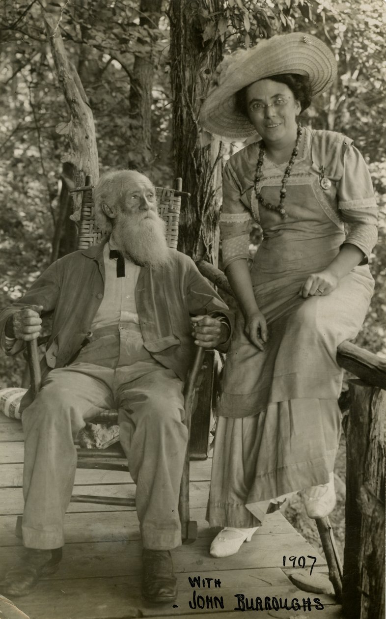 John Burroughsin kanssa 1907 tekijältä Jessie Tarbox Beals