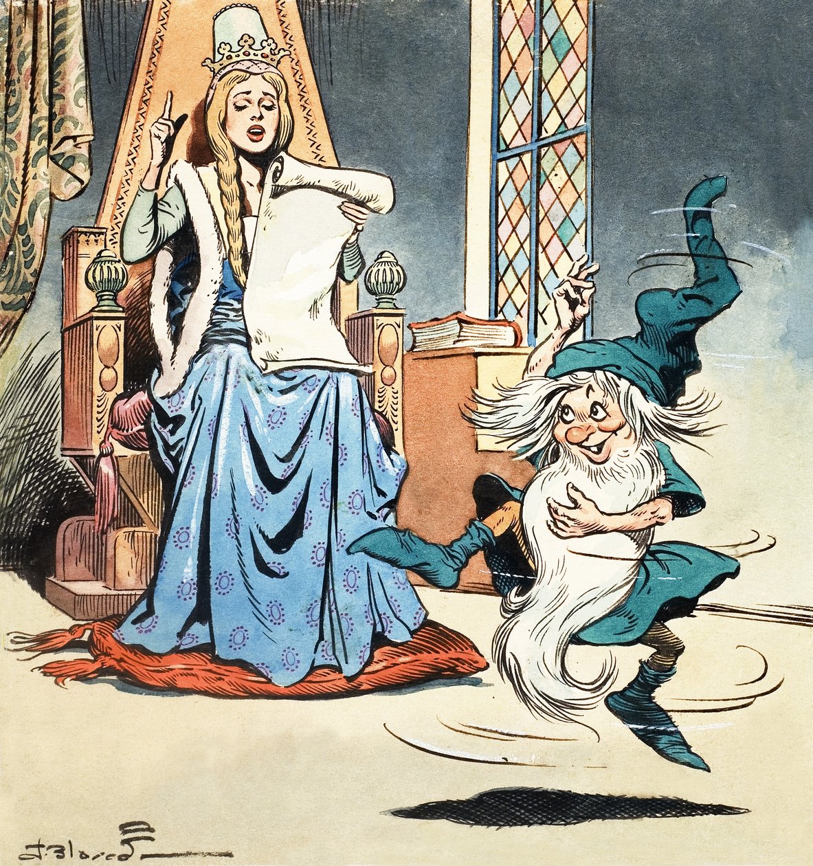 Rumpelstiltskinin tarina tekijältä Jesus Blasco