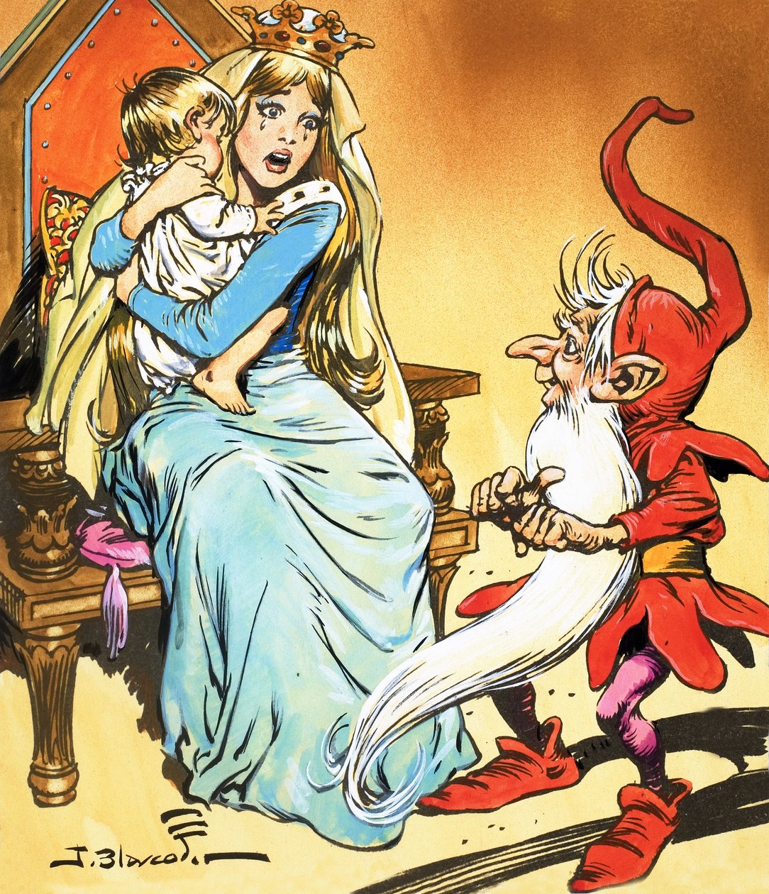 Rumpelstiltskinin tarina tekijältä Jesus Blasco