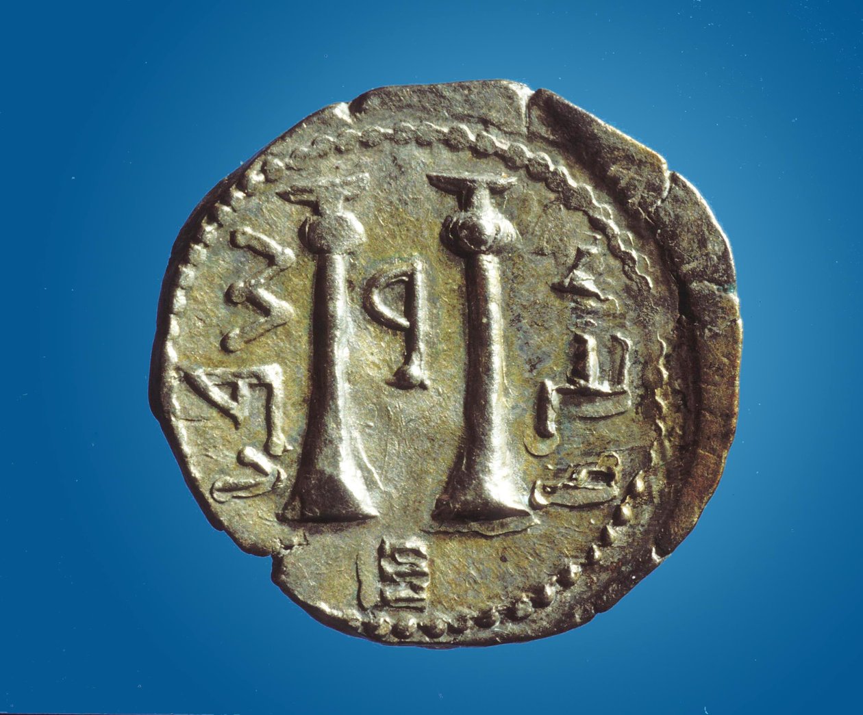 Kolikko Bar Kochba Revoltista, 134-135 (metalli) tekijältä Jewish School