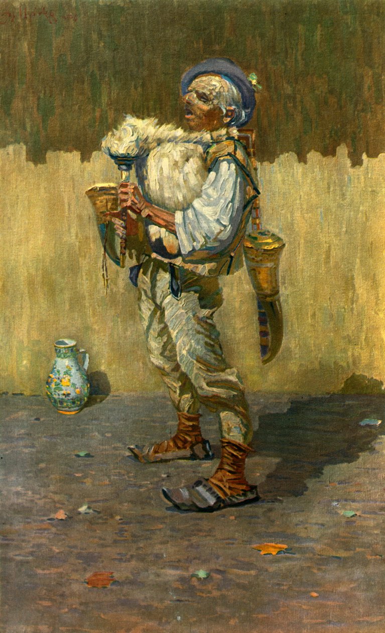 Säkkisoittaja, Joa Uprka 1861-1940, 1948 tekijältä Joža Uprka