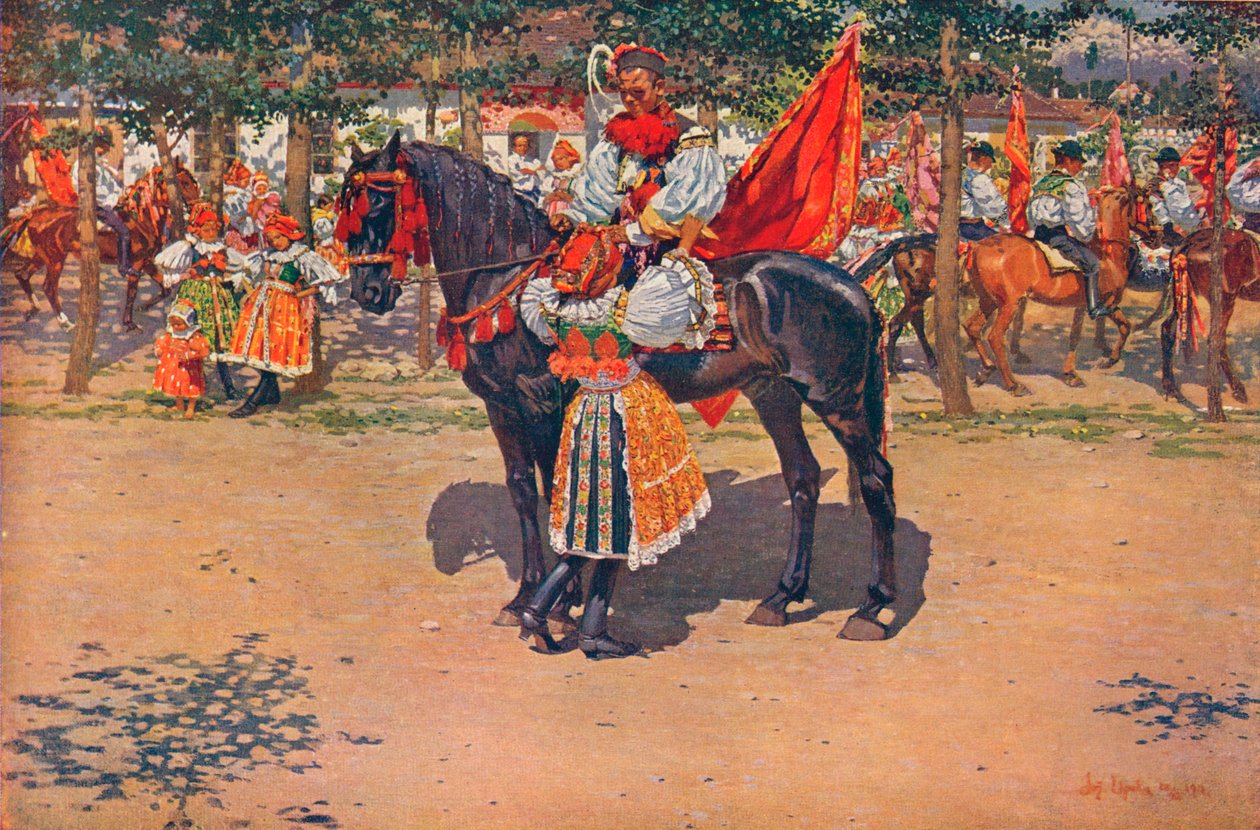 Festivaaleilla 1911 tekijältä Joža Uprka
