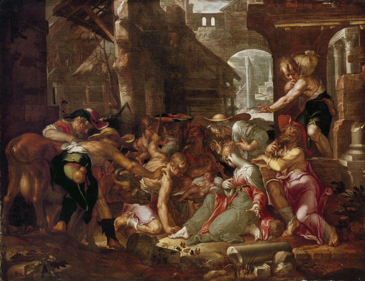 Paimenten palvonta, 1600-luku tekijältä Joachim Anthonisz Uytewael
