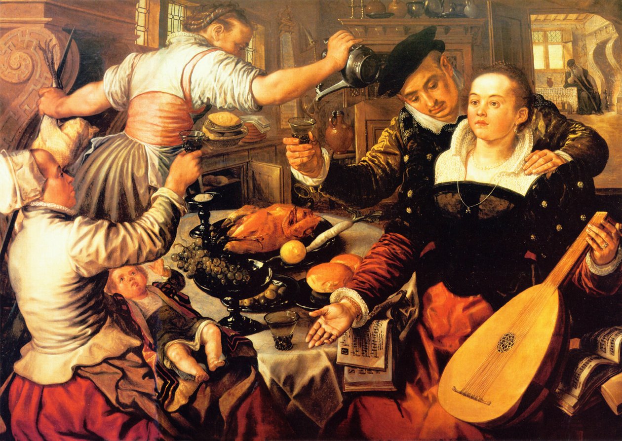 Keittiön sisustus tekijältä Joachim Beuckelaer