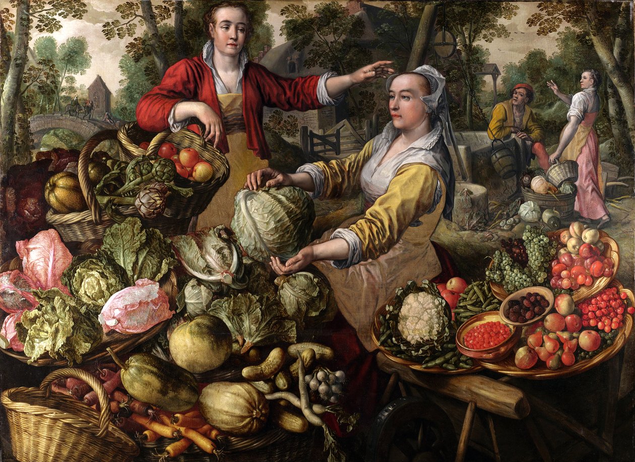 Neljä elementtiä tekijältä Joachim Beuckelaer