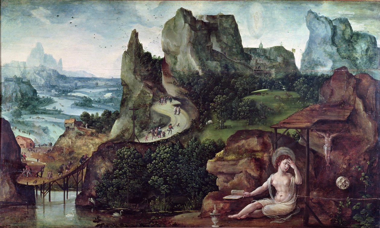 Katuva Maria Magdaleena tekijältä Joachim Patinir