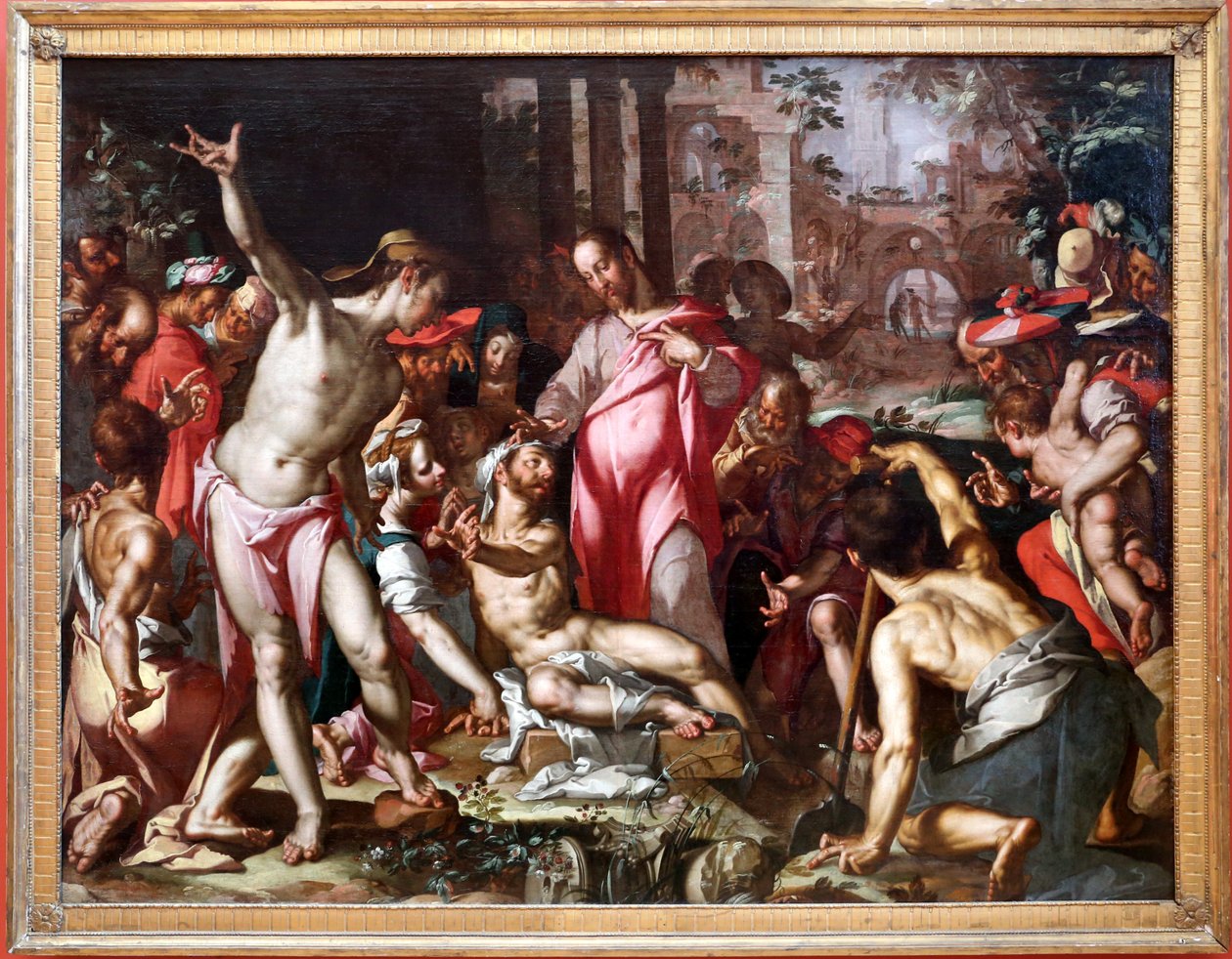 resurrezione di lazzaro tekijältä Joachim Wtewael or Utewael