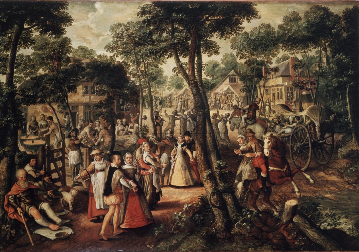 Maaseudun juhla tekijältä Joachim Beuckelaer or Bueckelaer