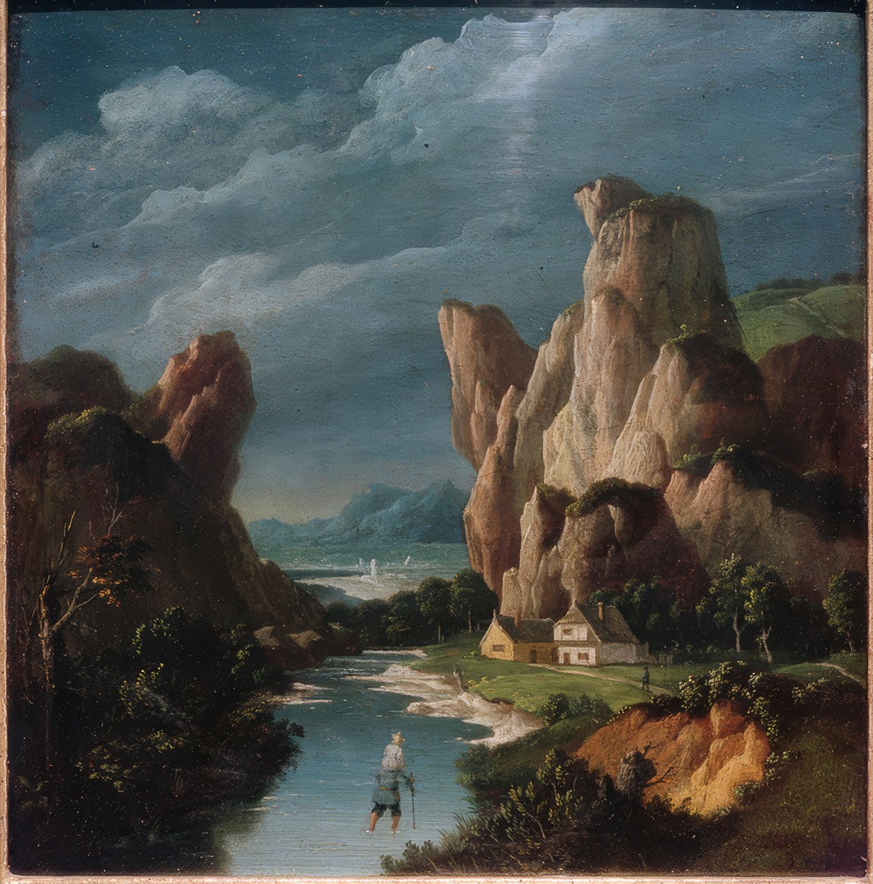 Hl. Christophorus tekijältä Joachim Patinir