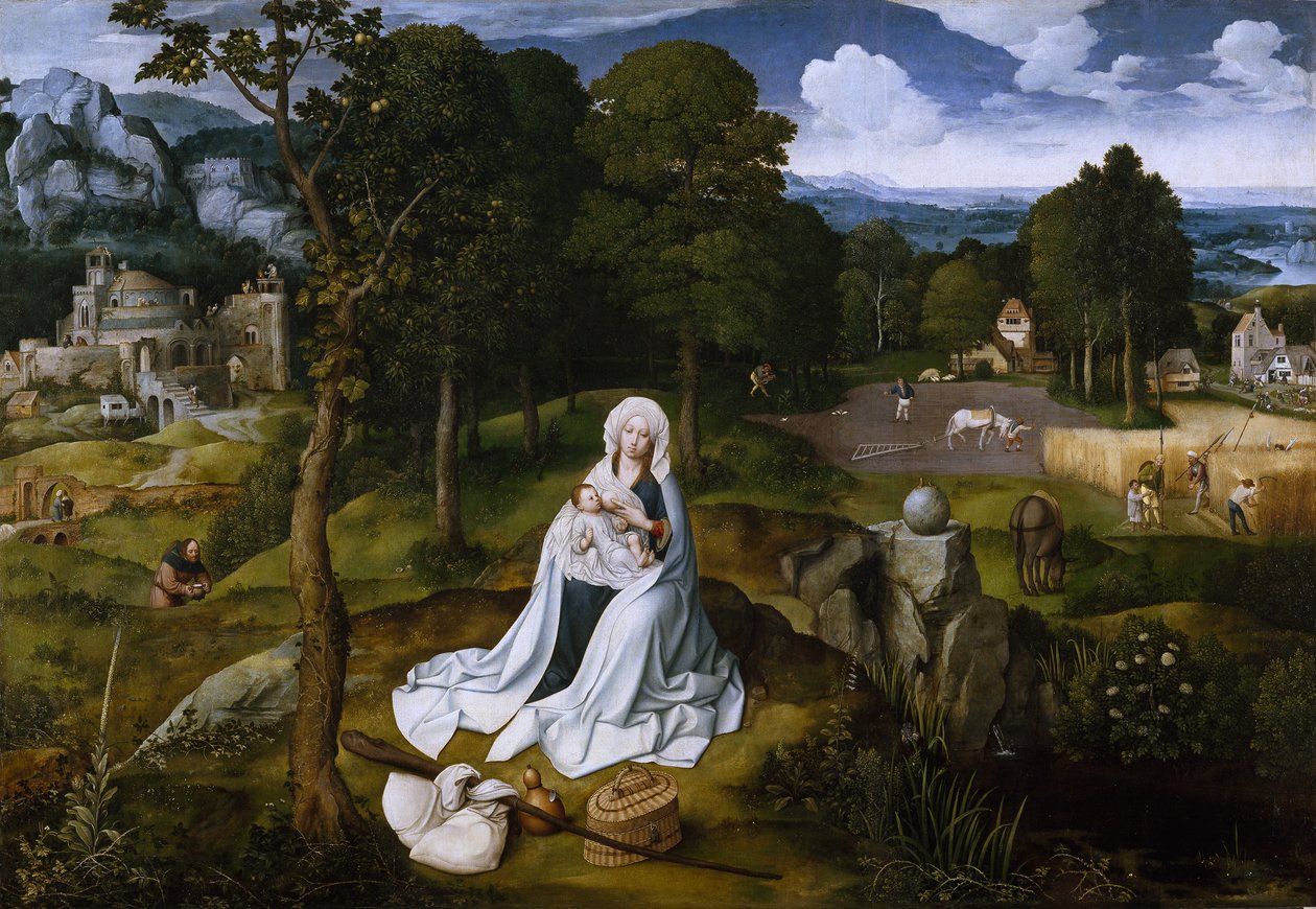 Lento Egyptiin tekijältä Joachim Patinir