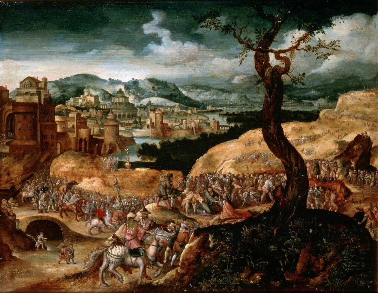 Kristuksen kärsimys, 1500-luvun alku tekijältä Joachim Patinir